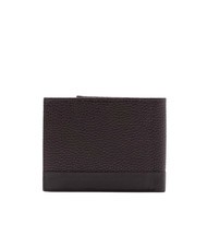 ROCCOBAROCCO ROBERT Portofel cu clapă și portmoneu maro inchis - Portofele bărbați - 4