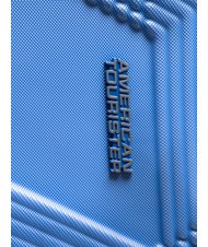 AMERICAN TOURISTER SUNCHASER  Cărucior mediu albastru linistit - Trolere rigide - 7
