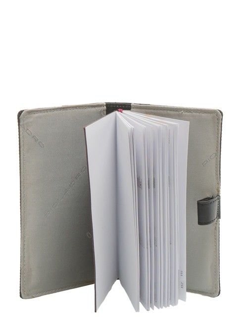 PQ7 Jurnal de buzunar negru - Husă pentru tabletă și organizator