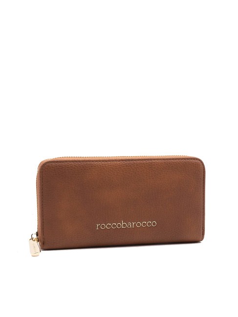 ADELE Fermoar mare în jurul portofelului bronzat - Portofele femei