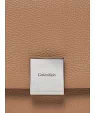 CALVIN KLEIN CK PLAQUE Geantă de umăr medie amforă - Genți femei - 3