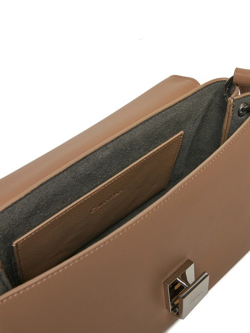 CK PLAQUE Geantă de umăr medie amforă - Genți femei