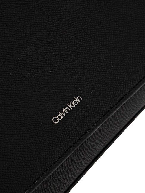 CK MUST Geanta de umar cu clapa pvh negru - Genți femei