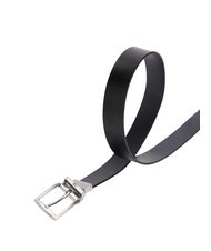 TOMMY HILFIGER DENTON Curea din piele albastru spațial/negru - Curele - 3