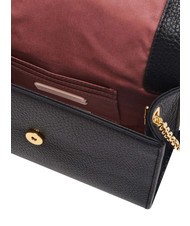 COCCINELLE DORIAN Geanta mini de umar din piele ciocanita negru - Genți femei - 5