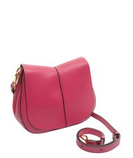 GIANNI CHIARINI HELENA ROUND Geanta de umar, din piele bougainvillea - Genți femei - 2