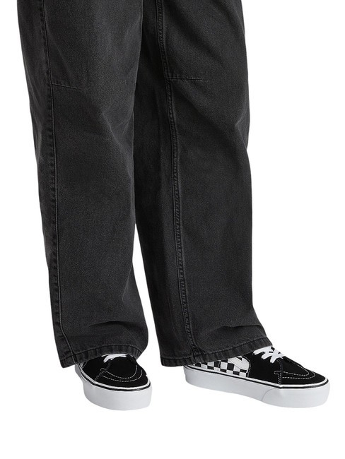 SK8-HI Platform 2.0 Adidași înalți tablă de șah/alb adevărat - Pantofi unisex