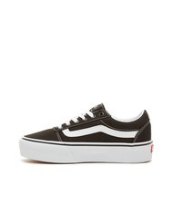 VANS WARD PLATFORM Adidași înalți alb negru - Pantofi femei - 4