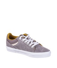 VANS SELDAN Tenisi din piele intoarsa retro pop gri/creme brulee - Pantofi femei - 3