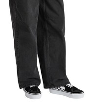 VANS SK8-HI Platform 2.0 Adidași înalți tablă de șah/alb adevărat - Pantofi unisex - 5