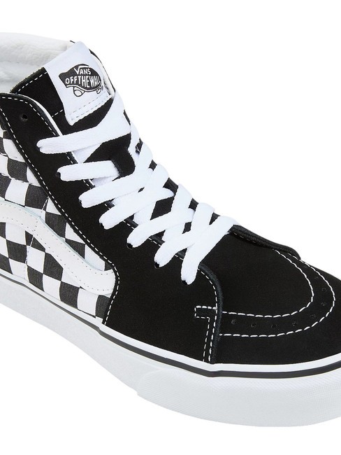 SK8-HI Platform 2.0 Adidași înalți tablă de șah/alb adevărat - Pantofi unisex