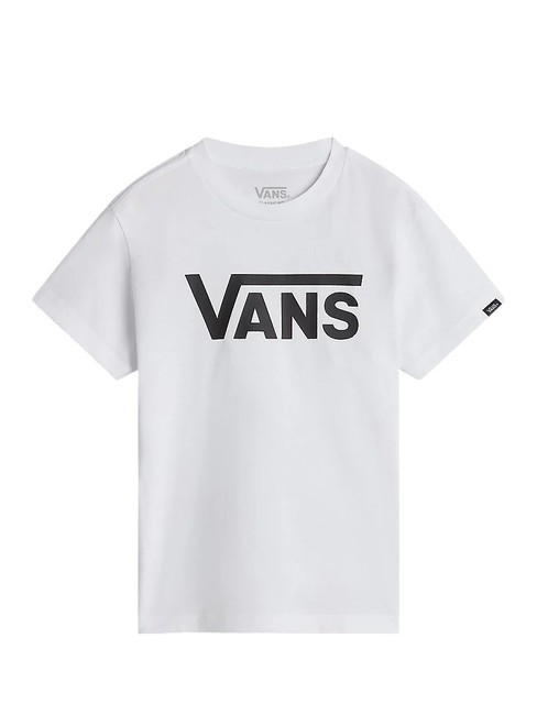 VANS CLASSIC Tricou din bumbac alb negru - Tricou copil