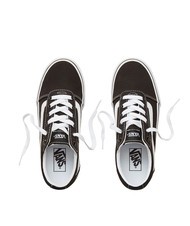 VANS WARD PLATFORM Adidași înalți alb negru - Pantofi femei - 5