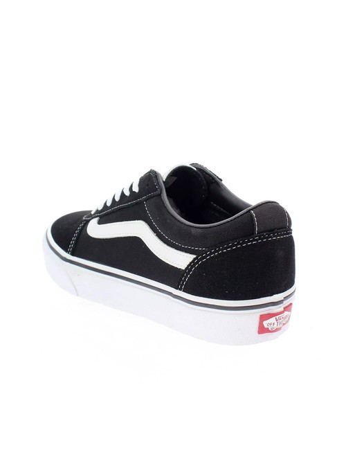 WARD M Adidași din pânză alb negru - Pantofi bărbați