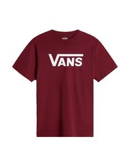 VANS CLASSIC Tricou din bumbac cu maneca scurta visiniu/alb - tricou - 3