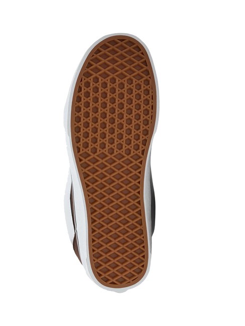 KNU SKOOL Tenisi din piele intoarsa maro/alb - Pantofi unisex