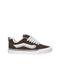 VANS KNU SKOOL Tenisi din piele intoarsa maro/alb - Pantofi unisex - 2
