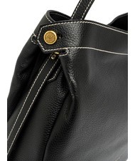 GIANNI CHIARINI OTTAVIA  Geanta de umar, din piele negru - Genți femei - 4