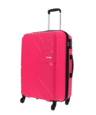 AMERICAN TOURISTER UPLAND Set 3 carucioare: cabina, mediu, mare roz - Set trolere - 4