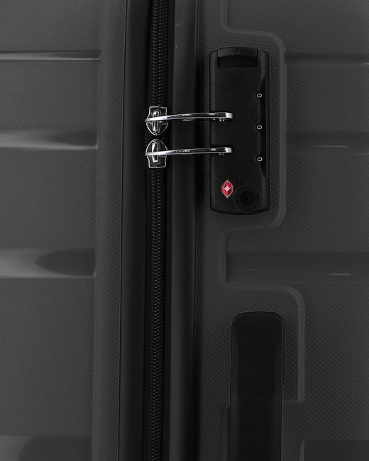 UPLAND Set 3 carucioare: cabina, mediu, mare BLACK - Set trolere