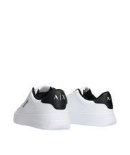 ARMANI EXCHANGE A|X LOGO Adidași  op.alb+negru/negru - Pantofi bărbați - 3