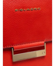 PIQUADRO W99  Rucsac din piele RED - Rucsacuri pentru laptop - 4