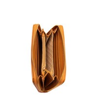 ROCCOBAROCCO LOGO METALLICO Portofel mediu cu fermoar bronzat - Portofele femei - 2