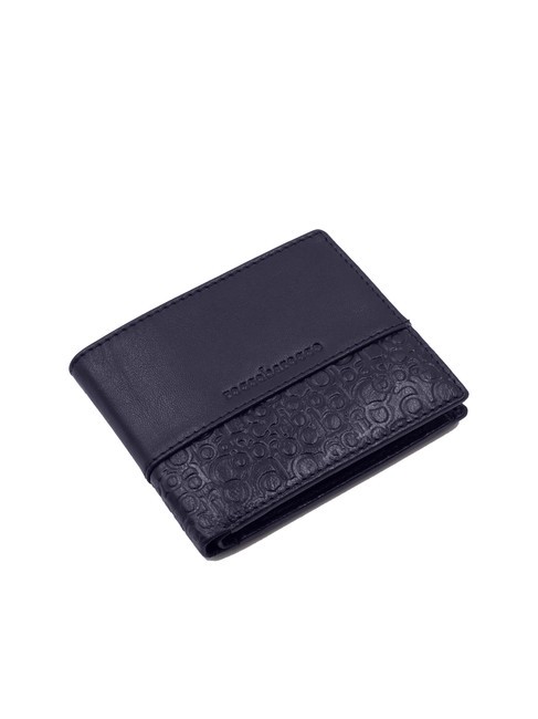 BRYAN Portofel din piele pentru monede marina - Portofele bărbați