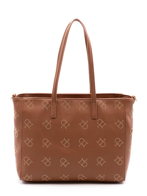 LOLA Geanta de cumparaturi cu crampoane bronzat - Genți femei