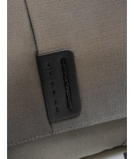 PIQUADRO CAMPIONARIO - P16  Mesager mic din piele și țesătură CLASSY - Serviete birou - 3