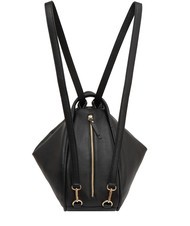 LESAC TRIO  Rucsac din piele ciocanita negru25 - Genți femei - 3