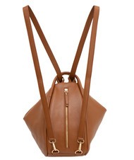 LESAC TRIO  Rucsac din piele ciocanita piele25 - Genți femei - 4