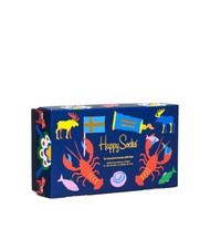 HAPPY SOCKS SO SWEDISH Set cadou de 3 perechi de șosete alb - Șosete de damă - 5