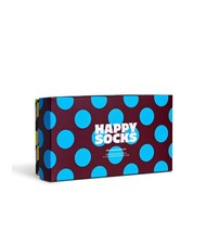 HAPPY SOCKS MULTICOLOR Set cadou de 3 perechi de șosete marina - Șosete unisex - 6