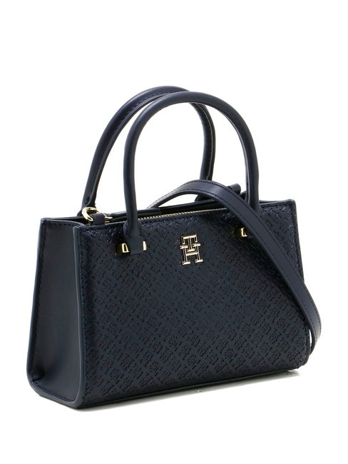 TH ETERNITY Geantă de m&acirc;nă mini, cu curea de umăr albastru spațial - Genți femei