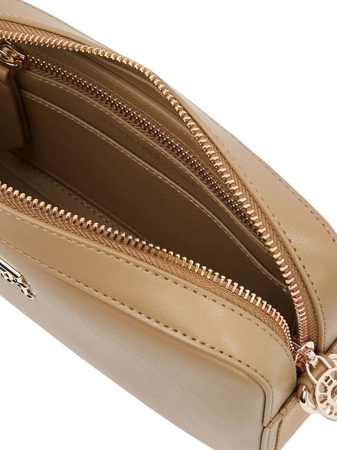 TH DISTINCT Geantă de mână mini, cu curea de umăr pânză de safari - Genți femei