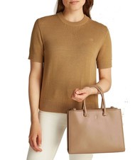 TOMMY HILFIGER TH ETERNITY M Geanta de mana, cu bareta de umar pânză de safari - Genți femei - 4