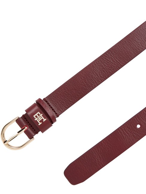 ESSENTIAL EFFORTLESS Curea din piele fabricata in Italia s&acirc;nge de bou - Curele