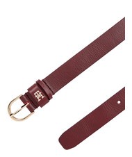 TOMMY HILFIGER ESSENTIAL EFFORTLESS Curea din piele fabricata in Italia s&acirc;nge de bou - Curele - 3