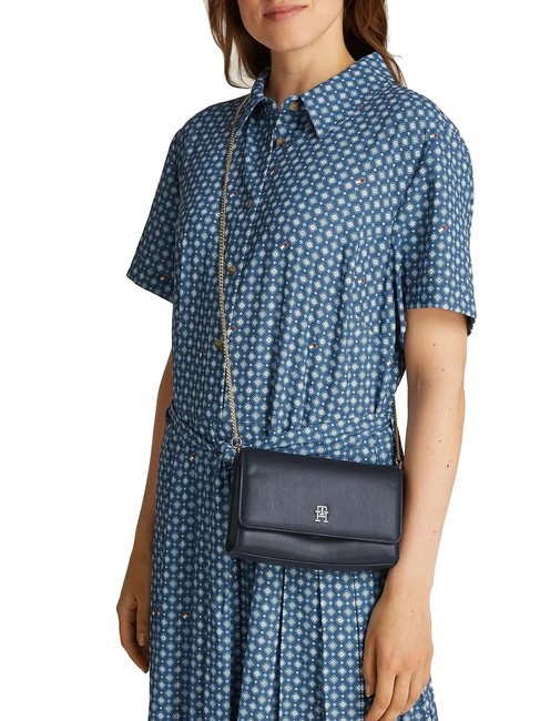 TH ETERNITY Chain Mini geanta de umar albastru spațial - Genți femei