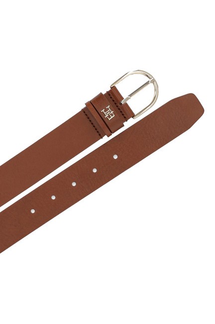 ESSENTIAL EFFORTLESS Curea din piele fabricata in Italia coniac - Curele