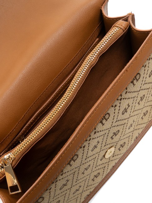 FRIDA Geanta ghiozdan din material jacquard natural - Genți femei