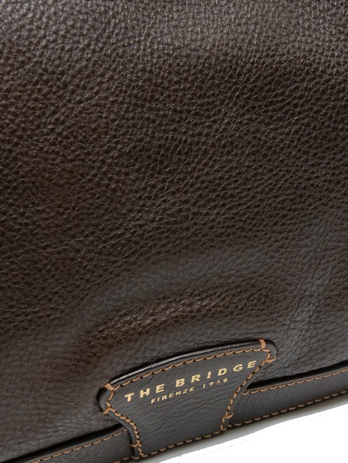 AMAZ Geanta de piele BROWN - Genți femei