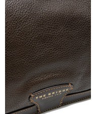 THE BRIDGE AMAZ Geanta de piele BROWN - Genți femei - 3