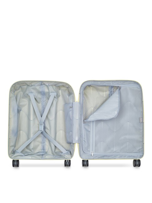 CLAVEL MR  Cărucior pentru bagaje de mână galben pal - Bagaje de mână