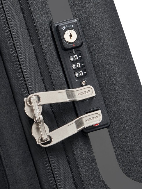 CLAVEL MR  Cărucior pentru bagaje de mână negru - Bagaje de mână