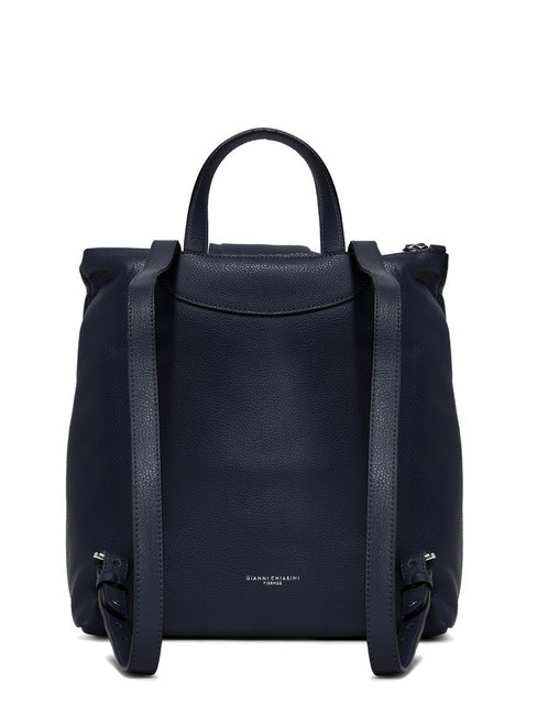 GIADA Rucsac de dama din piele BLUE - Genți femei