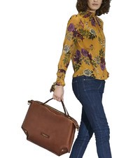 THE BRIDGE UNICA  Geanta de mana/umar, din piele BROWN - Genți femei - 5