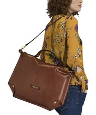 THE BRIDGE UNICA  Geanta de mana/umar, din piele BROWN - Genți femei - 6