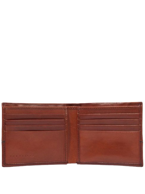 DAMIANO  Portofel din piele Maro / Ruteniu - Portofele bărbați